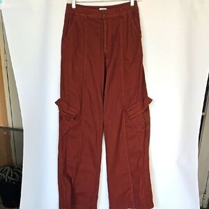 bp Rust Cargo Pants with Relaxed Fit and Full Length size 26 EUC